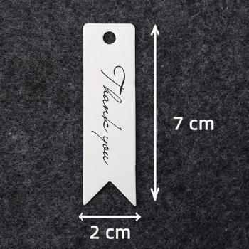 Papel Kraft Etiqueta de Embalaje 7x2 cm