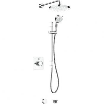Mira 1.1967.009 Evoco Bath Filler & Dual Thermostatic Mixing Valve