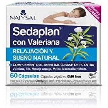 Sedaplan con Valeriana SinGluten Vegan 40caps Natysal