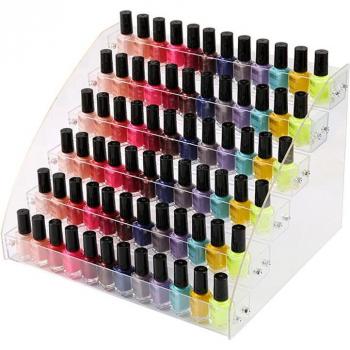 Estantería de Plástico para Cosméticos y Acrílicos