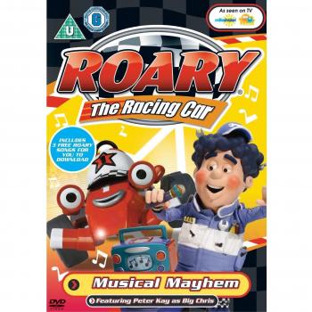Roary the Racing Car Musical Mayhem DVD