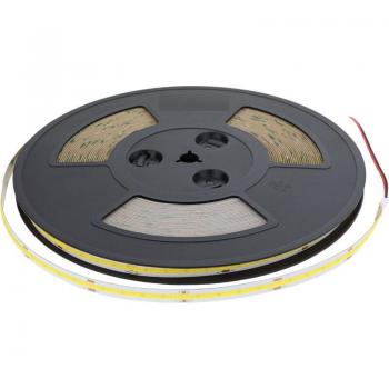Ruban COB Optonica 6 W 48 V – 3000 K blanc chaud, 20 m, 630 lm, 120° d’angle