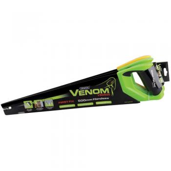 Draper Venom Double Ground Handsaws Pack of 3