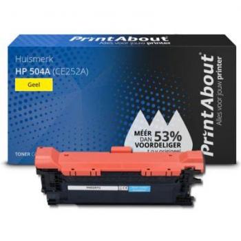Toner jaune PrintAbout compatible pour HP 504A (CE252A)