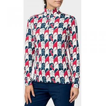 Rossignol Damen-Mittelschicht 1/2 Zip in Marineblau (M)