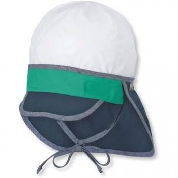 Casquette à visière avec protection du cou marine Sterntaler