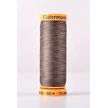 Gutermann Cotton Sewing Thread 100m Dark Grey
