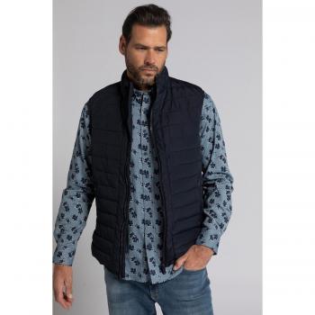 JP1880 Men's Plus Size Quilted Vest, Blue, 3XL, Polyester