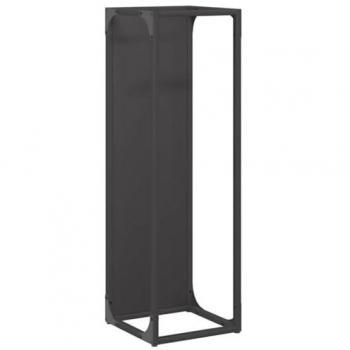 Cold-Rolled Steel Firewood Rack 25x25x80 cm