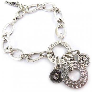 Braccialetto Lily Caccia al Tesoro [C7652] – Queen Argento