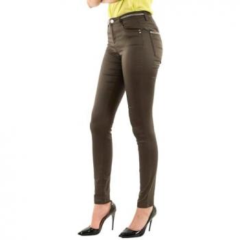 Morgan Damen Jeans PALONA Braun Slim Fit