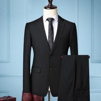Traje Clásico de Negocios Primaveral