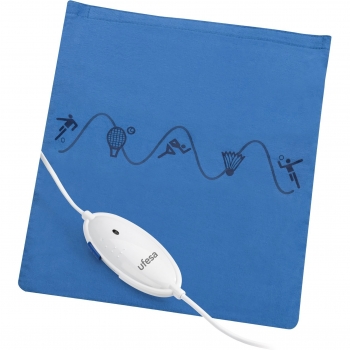 Almohadilla eléctrica Ufesa AL5527, 100W, 34.5 x 30.5 cm, azul
