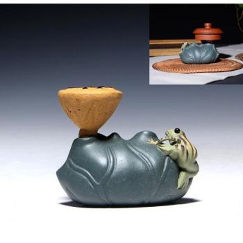 Real Yixing Zisha Handmade Tea Pot Lid Stand