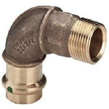 Coude en bronze 90° VIEGA pour plomberie