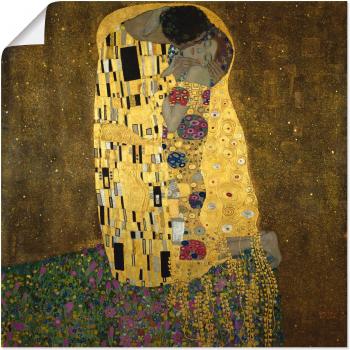 Artland Wandbild »Kuss der Liebe«, Paar, (1 St.), als Leinwandbild, Poster in verschied. Größen