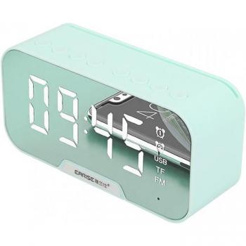 Altavoz con subwoofer y reloj despertador Bluetooth