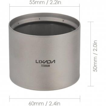Titanium Camping Alcohol Furnace
