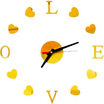 Reloj Moderno Amor 3D