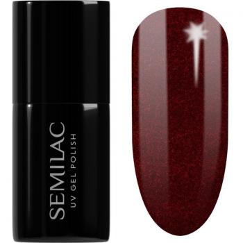 Vernis à Ongles Semilac UV 306 Divine Red X‑Mass