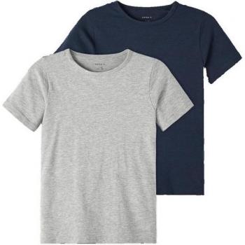 Camiseta Name It 13209164 de Manga Corta Gris