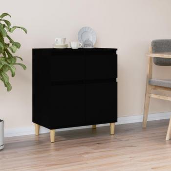 VidaXL Highboard Sideboard Black 60x35x70 cm