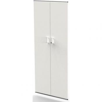 Vorbautüren Artline, 5 OH, abschließbar, Weiß
