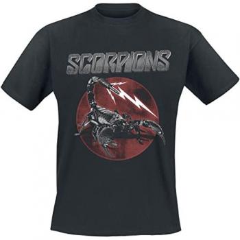 Scorpions 7 Jack Plug T-Shirt for Men Black