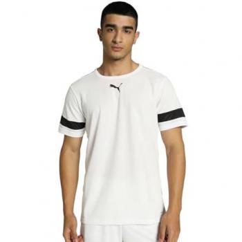 Camiseta de Fútbol Puma Teamrise Blanca