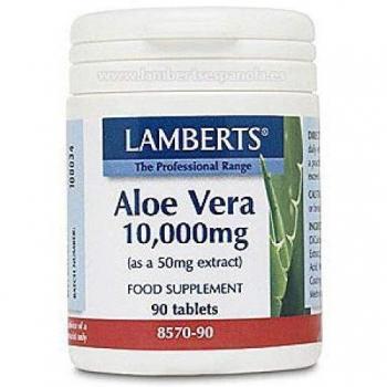 Aloe Vera 10.000 mg 90 TABLETAS LAMBERTS