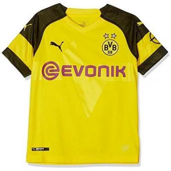 PUMA Jugend‑Tee BVB Home Replica Junior Evonik + OPEL Logo, Gelb (Stück 164‑XL)