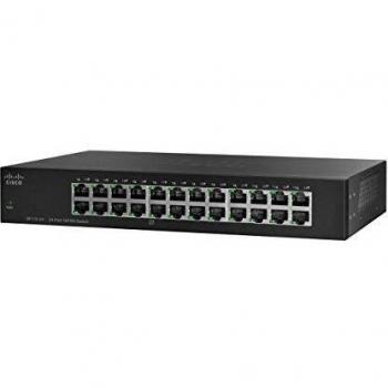 Switch no administrado Cisco SF110-24 con 24 puertos 10/100