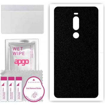 Silky Matte Black Back Cover for X8