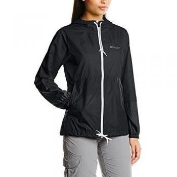 Columbia Damenwindjacke Flash Forward, Schwarz, Größe L, Made in Bangladesh