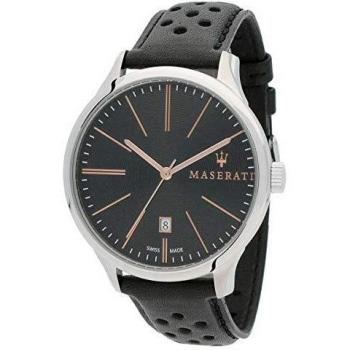 Maserati Attrazione Herrenuhr – Edelstahl & Leder R8851126003