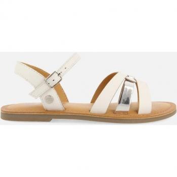 Piel Recycla Gioseppo – Sandalia Blanca Modelo 71859