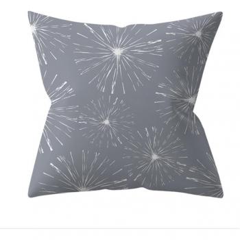 Gray Square Pillow Cover 18 X 18 Inches