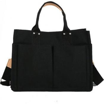 Travel-Ready Canvas Shoulder Bag
