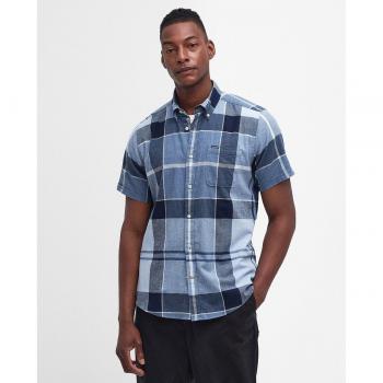 Barbour Camisa de Hombre Corte Estándar Manga Corta
