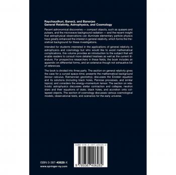 General Relativity, Astrophysics, and Cosmology (Astronomy and Astrophysics Library)