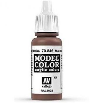 Vallejo Acrylfarbe Model Color Mahagonibraun (Mahogany Brown) 17 ml