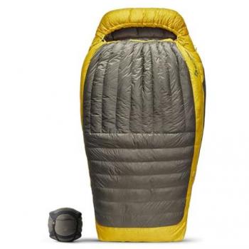 SEATOSUMMIT Spark -9C Daunenschlafsack Doppel grau-gelb