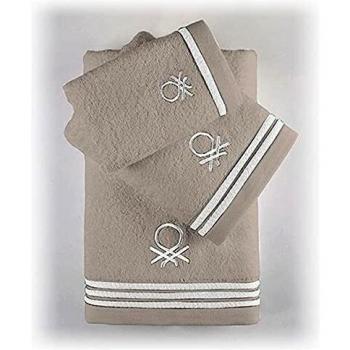 Trio de Serviettes de Bain 450 g/m² 100 % Coton