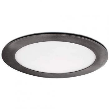 Placa LED 18W 1300Lm Niquel Satinado 50.000H