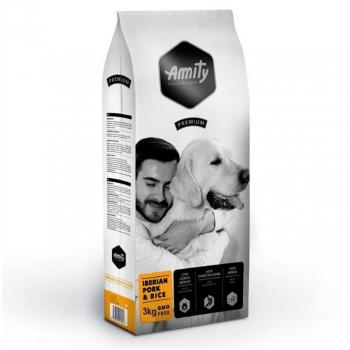 Cibo per cani Amity 3 kg con Maiale Iberico e Riso