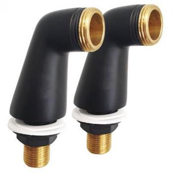 Pái Luxe Par de Columnas Negro Mate