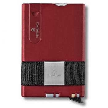 Red Embossed Smart Wallet