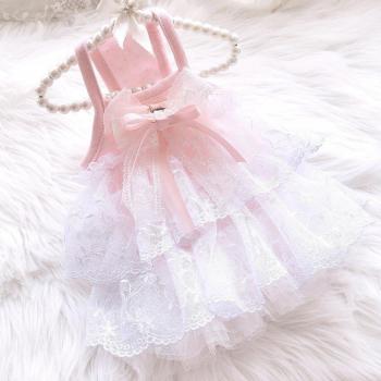Dog and Cat Floral Tutu Dress