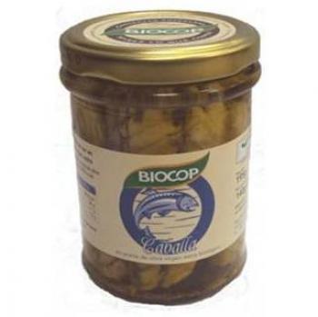 Biocop Ready-to-Eat Organic Mackerel Fillets 195g
