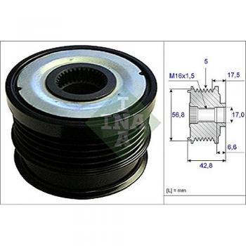 INA 535 0071 30 Alternator Pulley